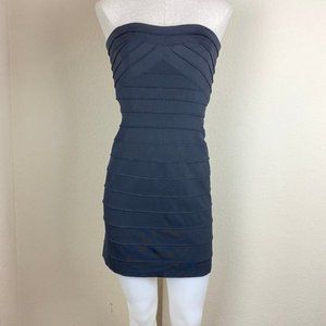 BCBG MAXAZRIA Misty Morning Bodycon Bandage Dress